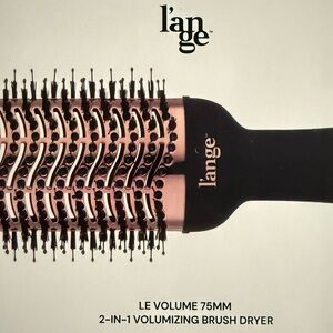 Lange Le Volume 75MM Brush Dryer - Black and Copper